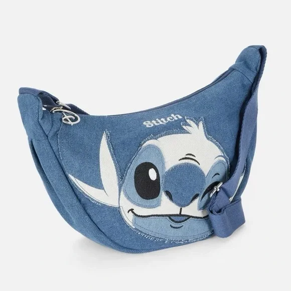 Disney Lilo‎ & Stitch Denim Sling Bum Bag